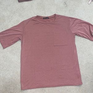 Shein Oversized Pocket Tee